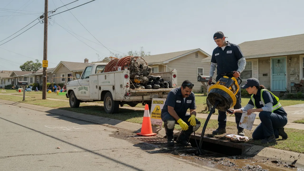 Drain Cleaning in Conroe, TX near me